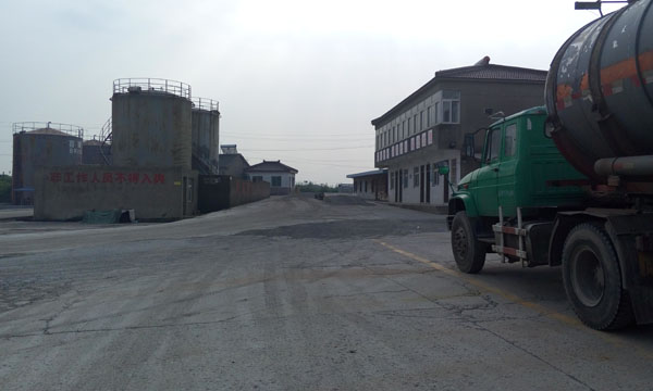 Main channel of dock entrance