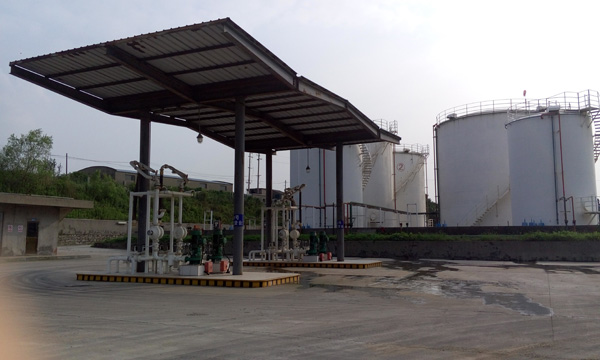 Gasoline and diesel oil platform